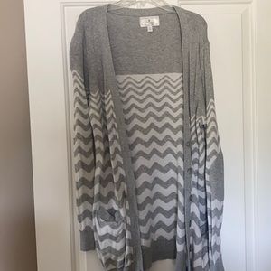 Ruby Moon chevron cardigan size XL